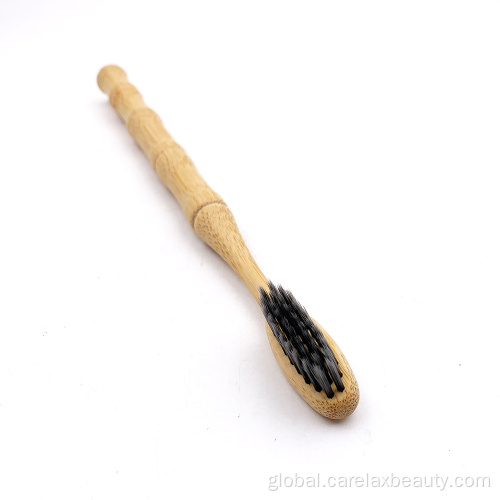 Personal Care Item Eco-friendly natural Soft charcoal bristle bamboo toothbrush Factory